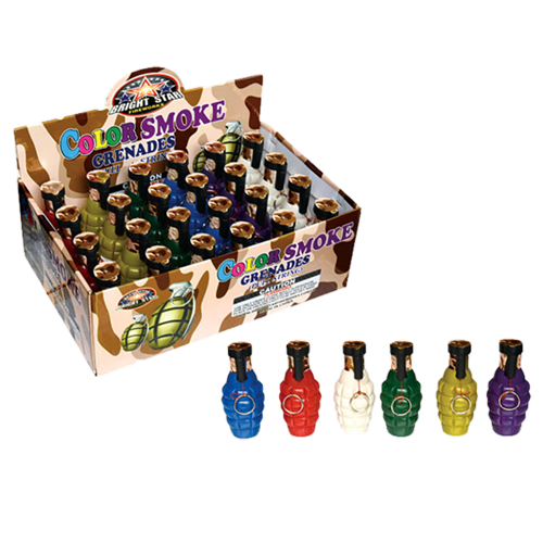 Color Smoke Grenades 6/24