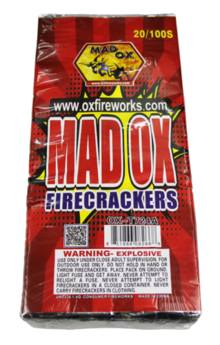 Mad Ox Firecrackers 100s