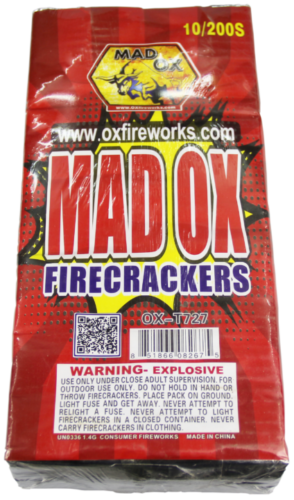 Mad Ox Firecrackers 200'S