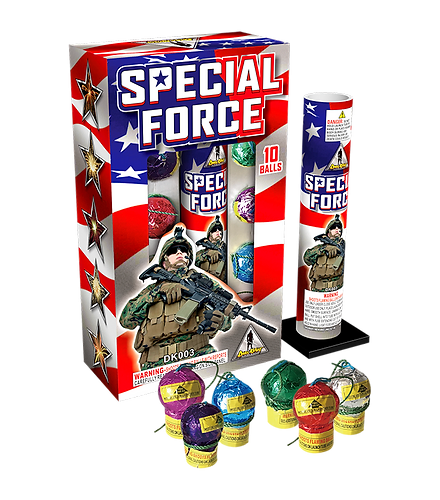 SPECIAL FORCE (1.0 INCH SHELLS)