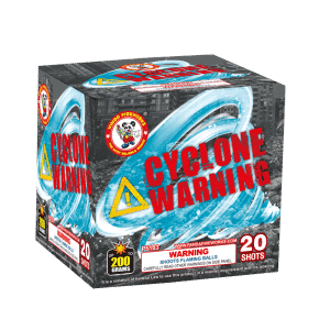 CYCLONE WARNING 20'S