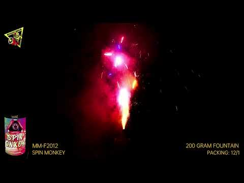 SPIN MONKEY (200 Gram Fountain)