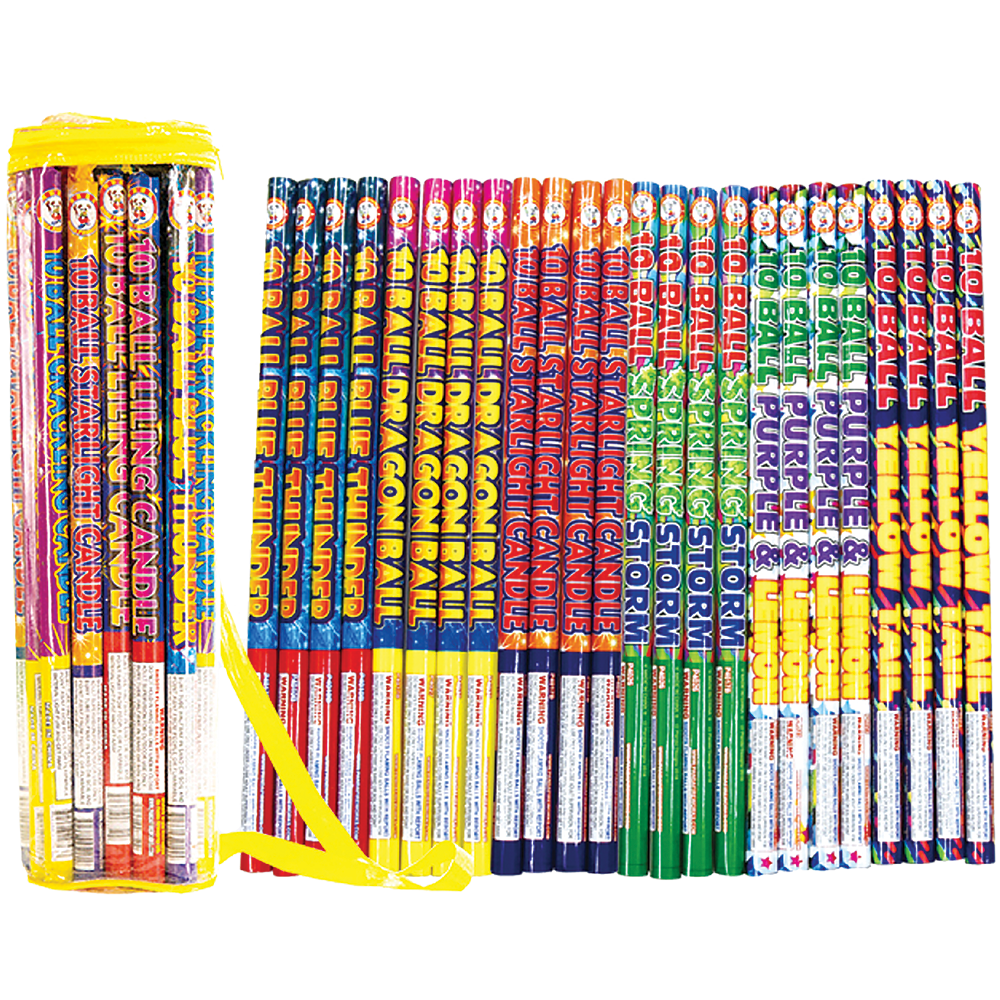 ROMAN CANDLE POLY PACK 10/1