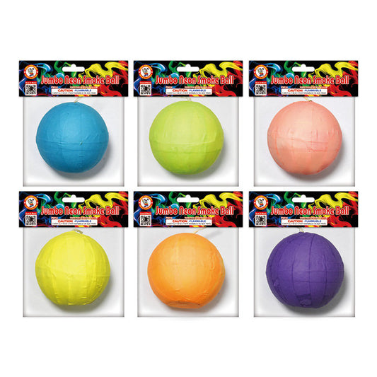 JUMBO NEON SMOKE BALL 72/1