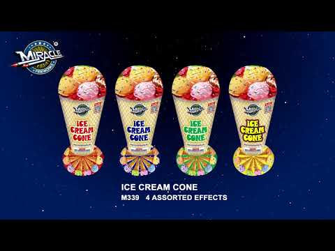 WAFFLE CONE JR.(4 ASSORTED VERSIONS)