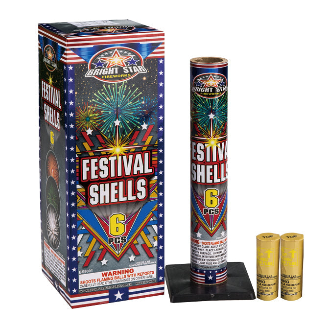 Festival Shells (Canister) 6's 15/6
